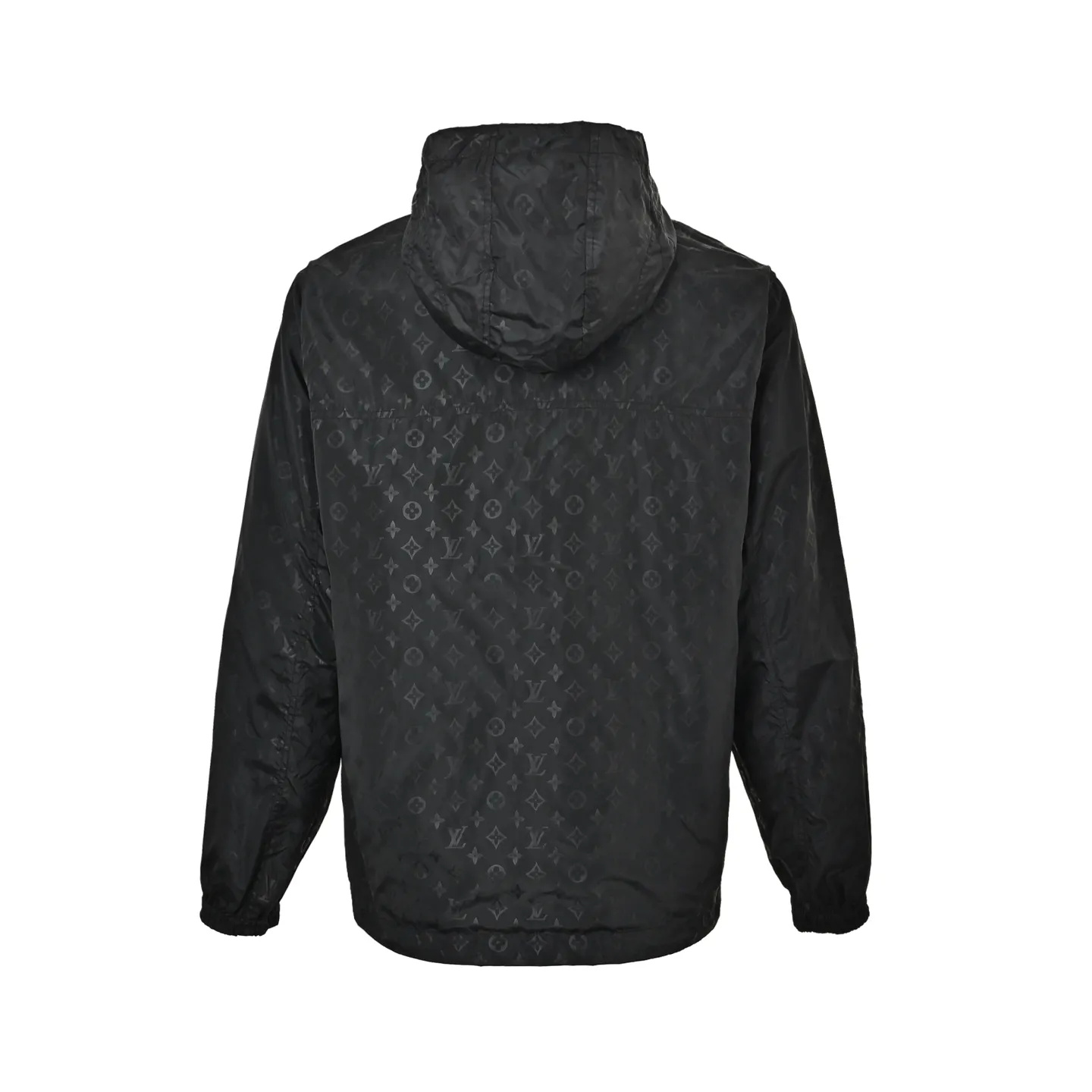 Louis Vuitton/Louis Vuitton leather stamp logo dark pattern jacquard double-sided jacket